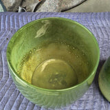 Set of Two Green Decorative Bowls