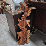Turtle Carving Monkey Pods