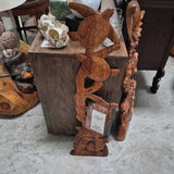 Turtle Carving Monkey Pods