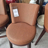 Upholstered Swivel Bar Stool