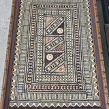 Framed Pacific Tapa Cloth Artwork