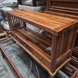Wooden Console Table with Drawers