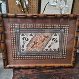 Framed Hawaiian Tapa