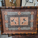 Framed Hawaiian Tapa