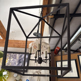 Rustic Iron Chandelier Frame
