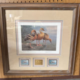 Medallion Edition Duck Print with Stamps
