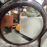 Large Riveted Bronze Mirror