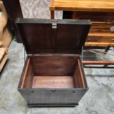Vintage Chinese Style Black Storage Chest