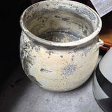 Large Distressed Ceramic Ern
