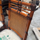 Pair Of Woven Rattan Dinning Chair
