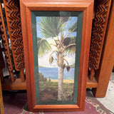 Framed Tropical Palm Tree