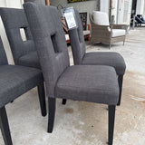 Modern Gray Dining Chairs Set of 4