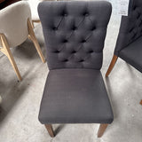 Tufted Dining Chairs pair
