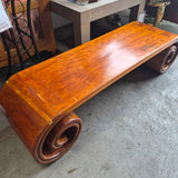 Elm Scroll Coffee Table
