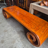 Elm Scroll Coffee Table