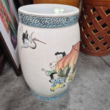 Chinese Hand Painted Proclain Stool