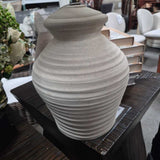 Vintage White Ceramic Lamp Base