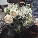 Artificial White Floral Bouquet