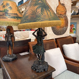 Kaiulani Bronze Hula Dancer Lamp