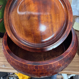 Hand Turned Hawaiian Curly Koa Bowl