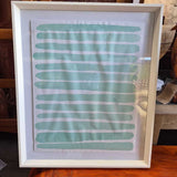Aqua Linear Abstract