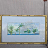 Tropical Palm Water Color