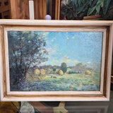 Impressionist Pastoral Landscape Oil Color