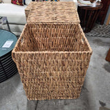 Woven Storage Basket with Lid