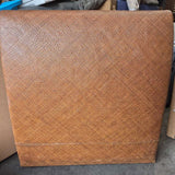 Brown Woven Headboard