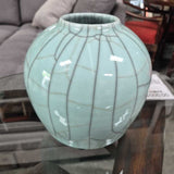 Celadon Crackle Jar
