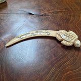 Carved Turtle Letter Opener