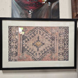 Framed Textile Rug Panel