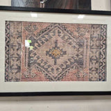 Framed Textile Rug Panel