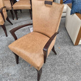 Berman Rosetti Leather Dining Chair