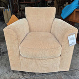 Upholstered Swivel Lounge Chair