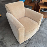 Upholstered Swivel Lounge Chair