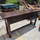 Vintage Rustic Console Table