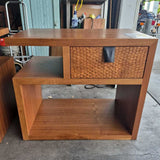 Pair Of Berman Rosetti Duet Nightstand