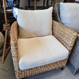 Woven swivel Lounge Chair