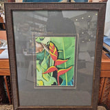 Shelly Maudsley White “Hangin’ Heliconia” Tru Giclée on Watercolor Paper