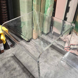 Clear Acrylic Side Table