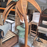 Rattan Palm Tree Floor Lamp