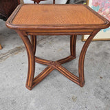 Palecek Woven Rattan Side Table