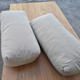 Heavy greige lumbar Pillow