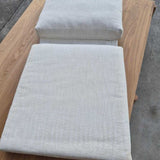 Greige Textured Seat-and-Back Chair Cushion