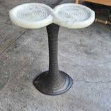 Burton Italian Marble Bronze Drink table
